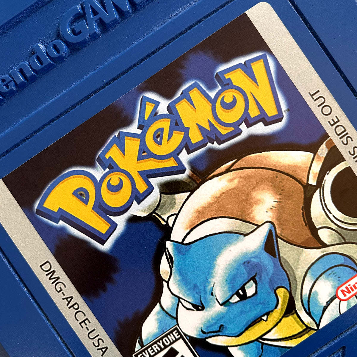 Cuadro Decorativo Cartucho GB Pokémon Blue