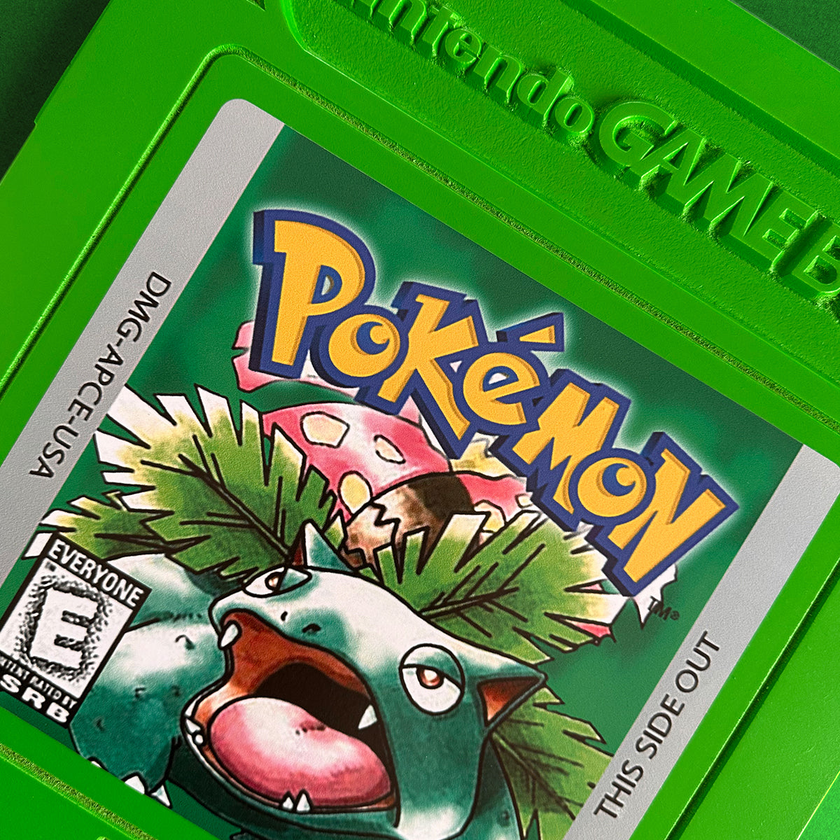 Cuadro Decorativo Cartucho GB Pokémon Green