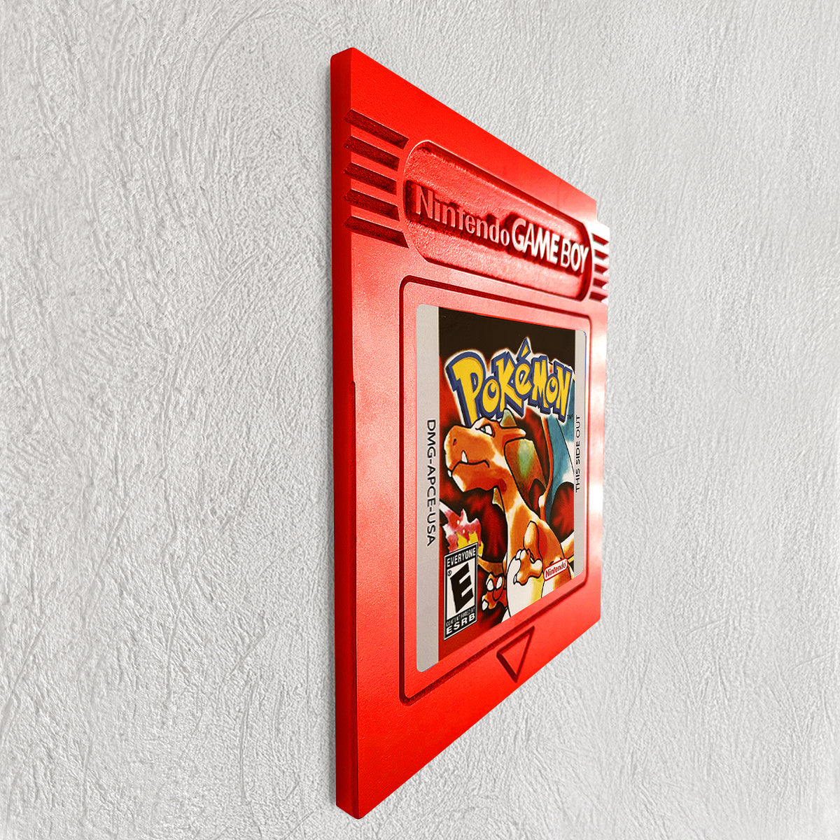 Cuadro Decorativo Cartucho GB Pokémon Red