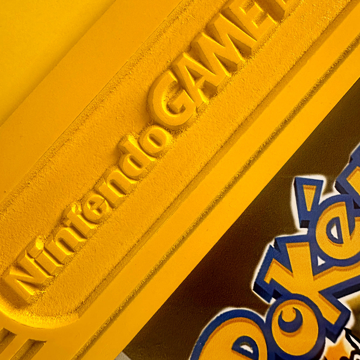 Cuadro Decorativo Cartucho GB Pokémon Yellow