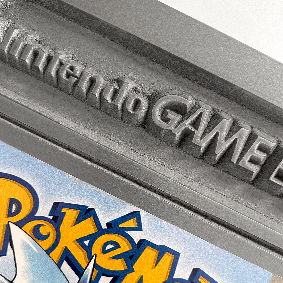 Cuadro Decorativo Cartucho GB Pokémon Silver