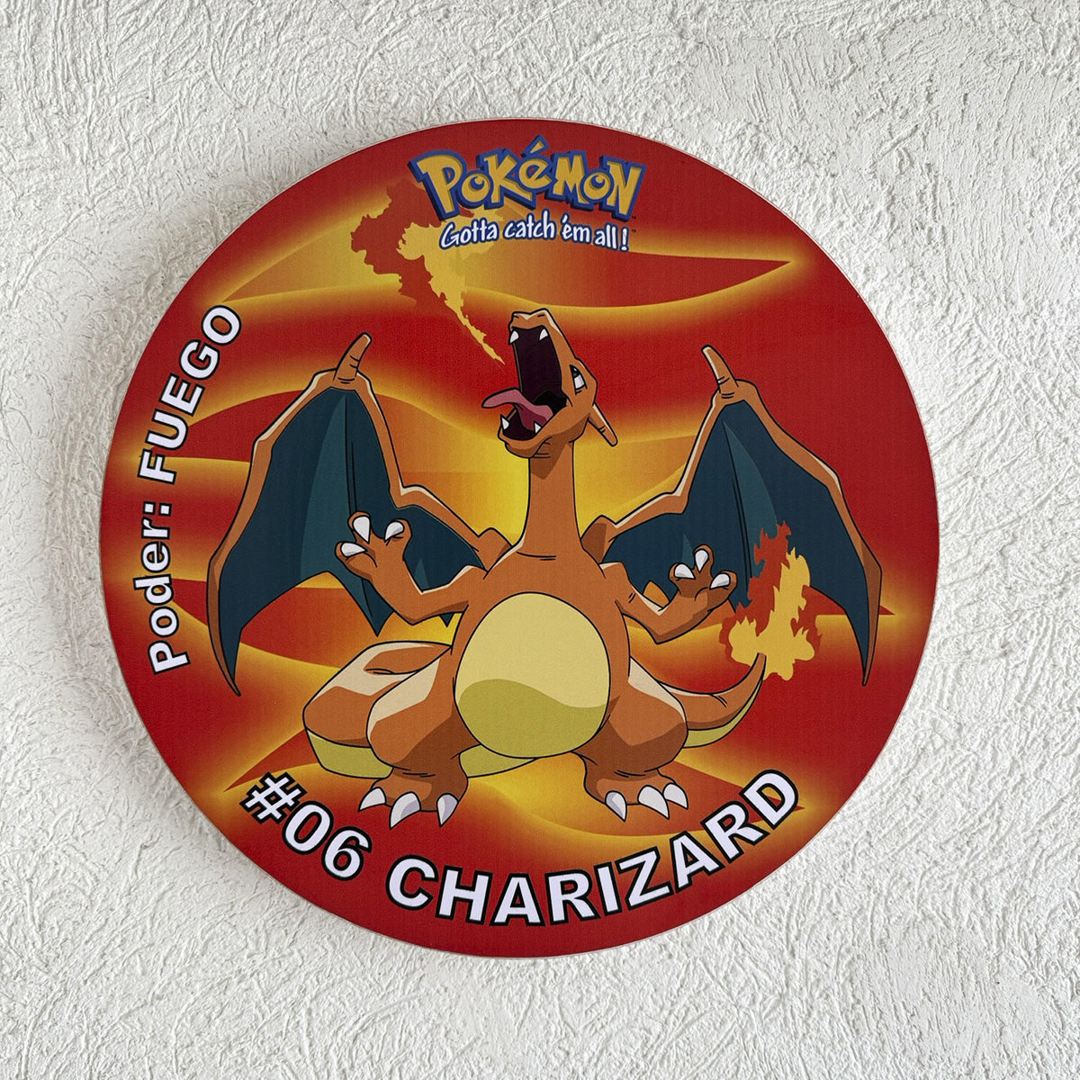 Cuadro Decorativo Tazo PKMN Personalizado