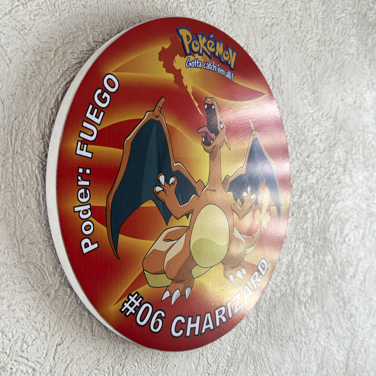 Cuadro Decorativo Tazo PKMN Charizard