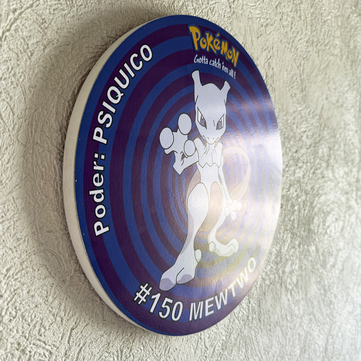 Cuadro Decorativo Tazo PKMN MewTwo