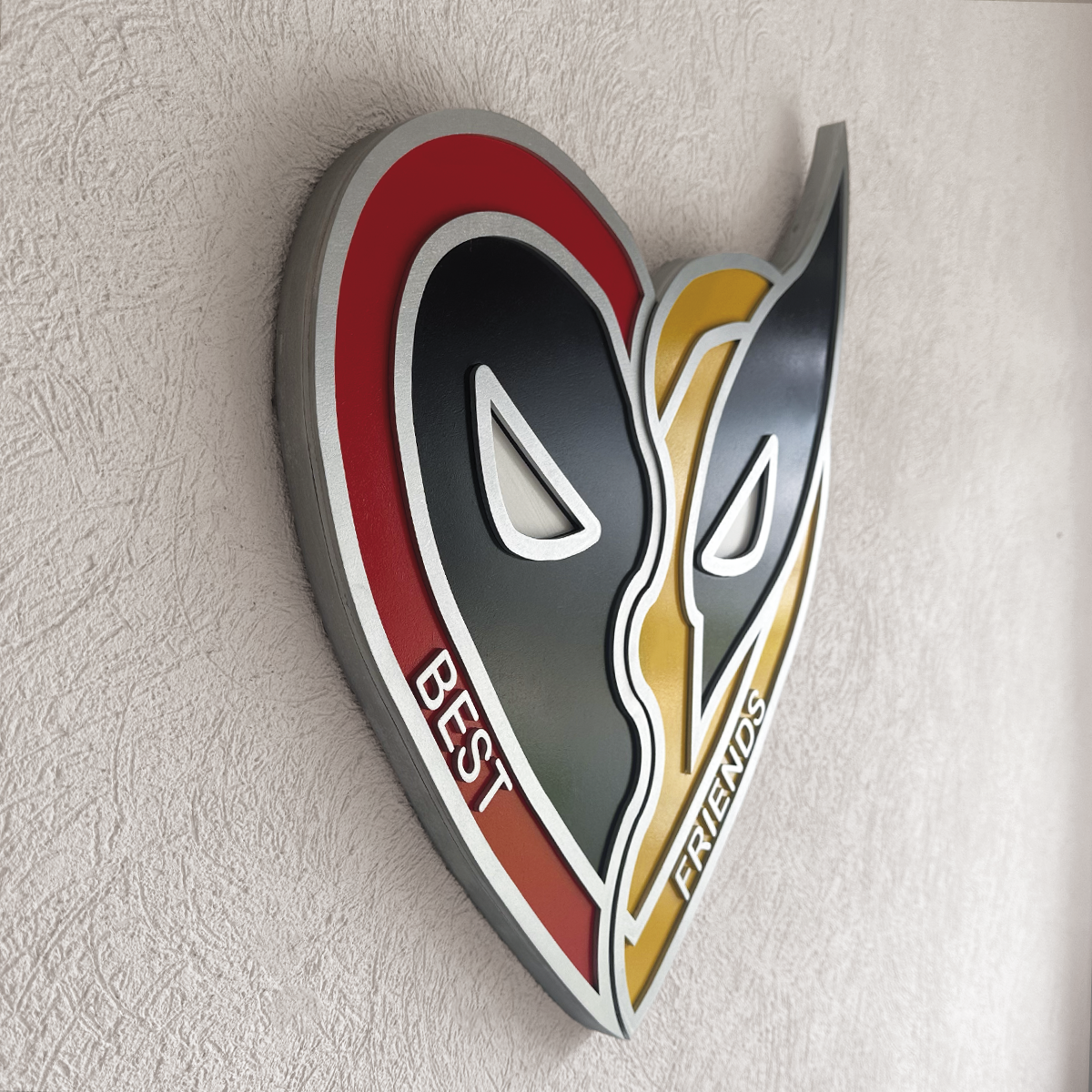 Figura Decorativa de Pared Deadpool & Wolverine