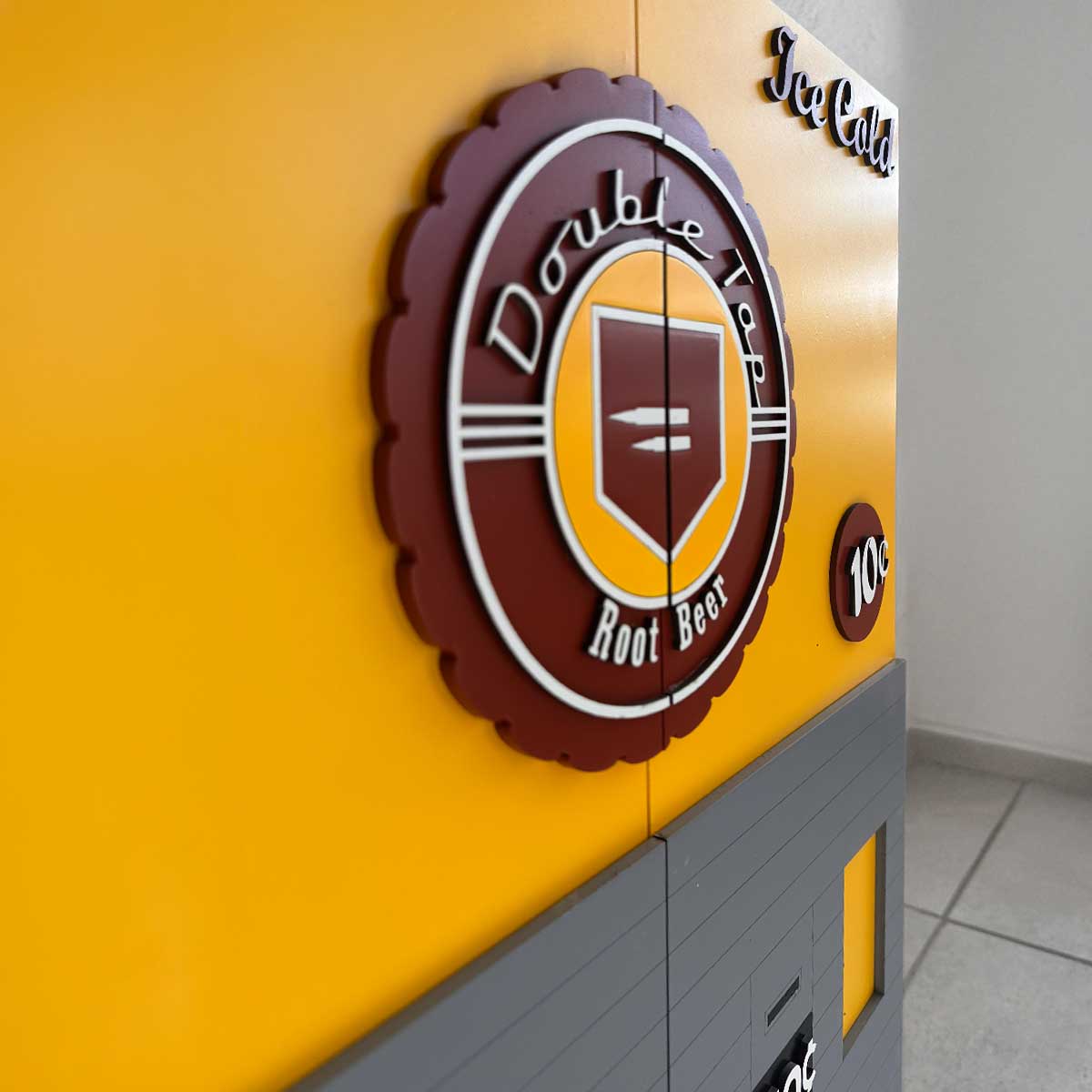 Gabinete Double Tap Root Beer