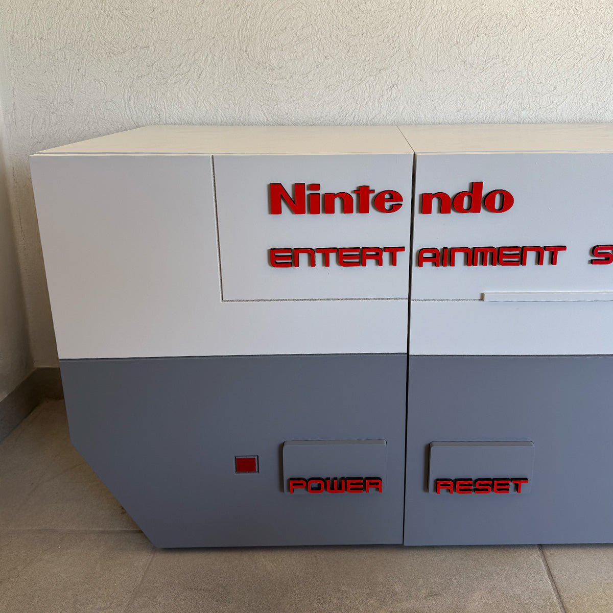 Mueble de TV Inspirado en Consola NES