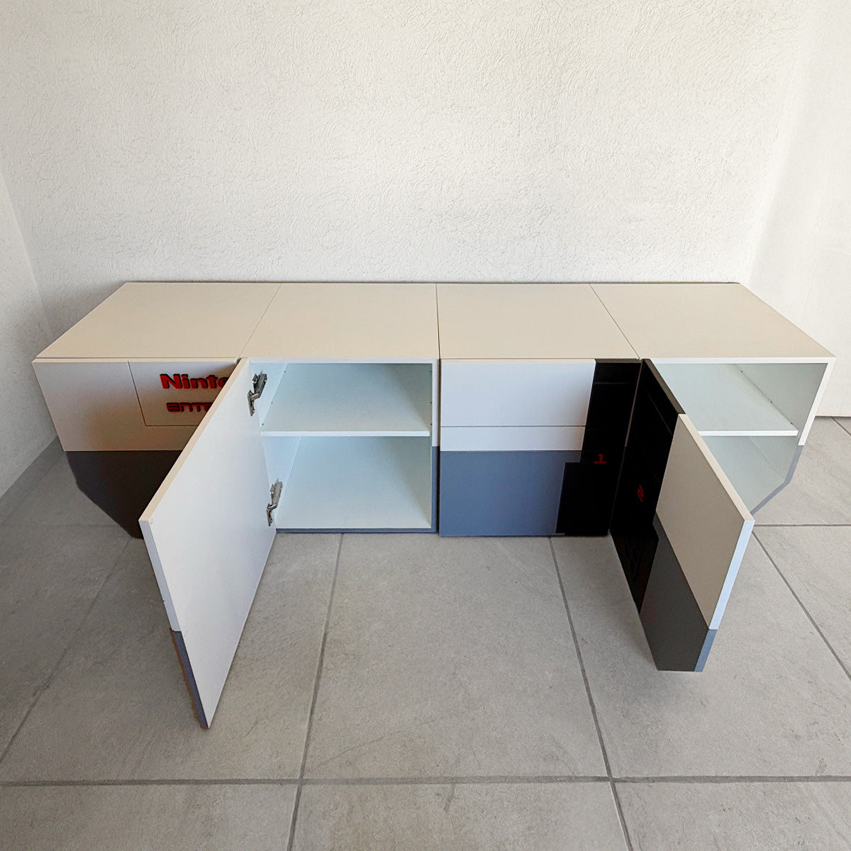 Mueble de TV Inspirado en Consola NES