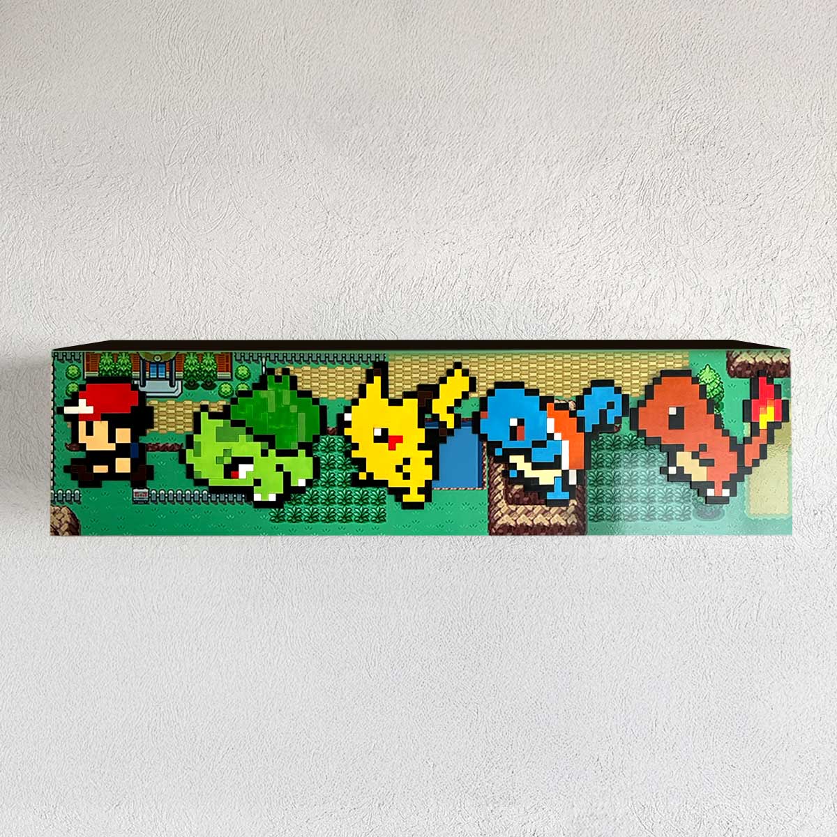 Repisa Flotante Pokémon Pixel Art