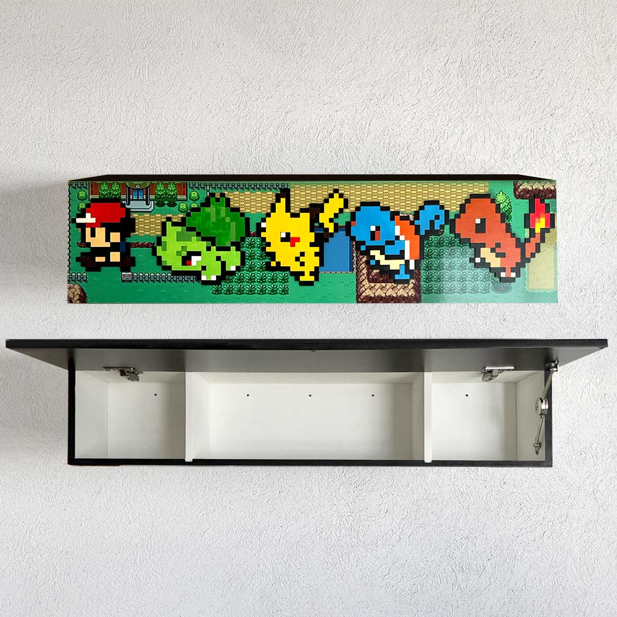 Repisa Flotante Pokémon Pixel Art