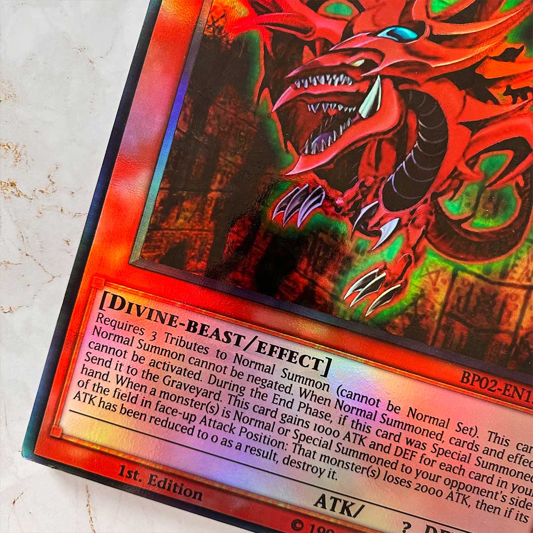 Cuadro Carta Yu-Gi-Oh Slifer The Sky Dragon