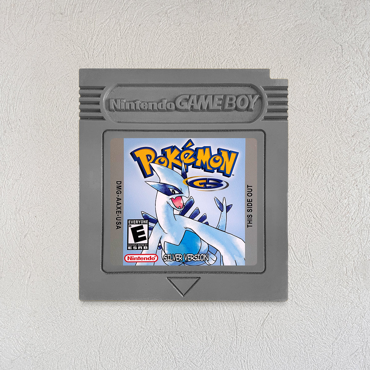 Cuadro Decorativo Cartucho GB Pokémon Silver