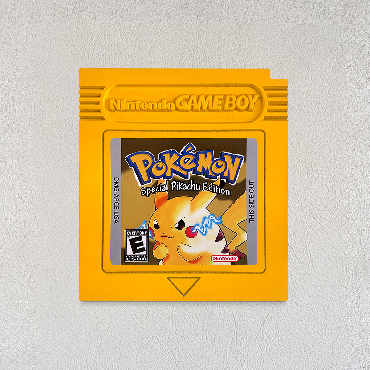Cuadro Decorativo Cartucho GB Pokémon Yellow
