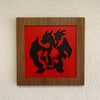 Cuadro Evolución Pokémon de Silueta Charizard para Pared en Capas