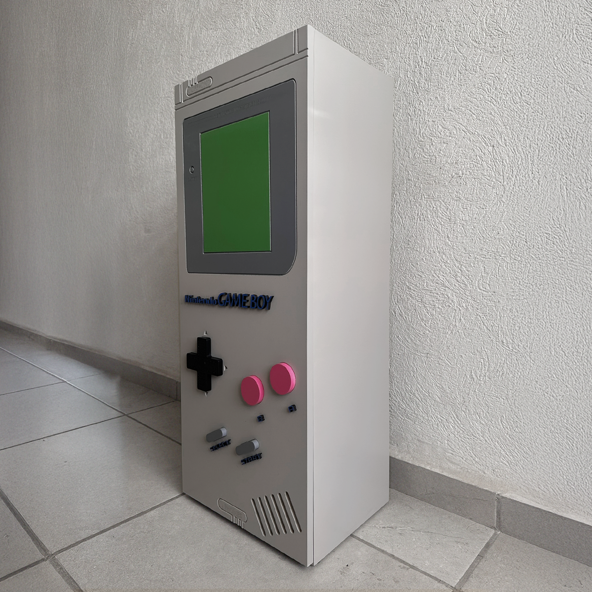 Gabinete Game Boy Lateral Derecha