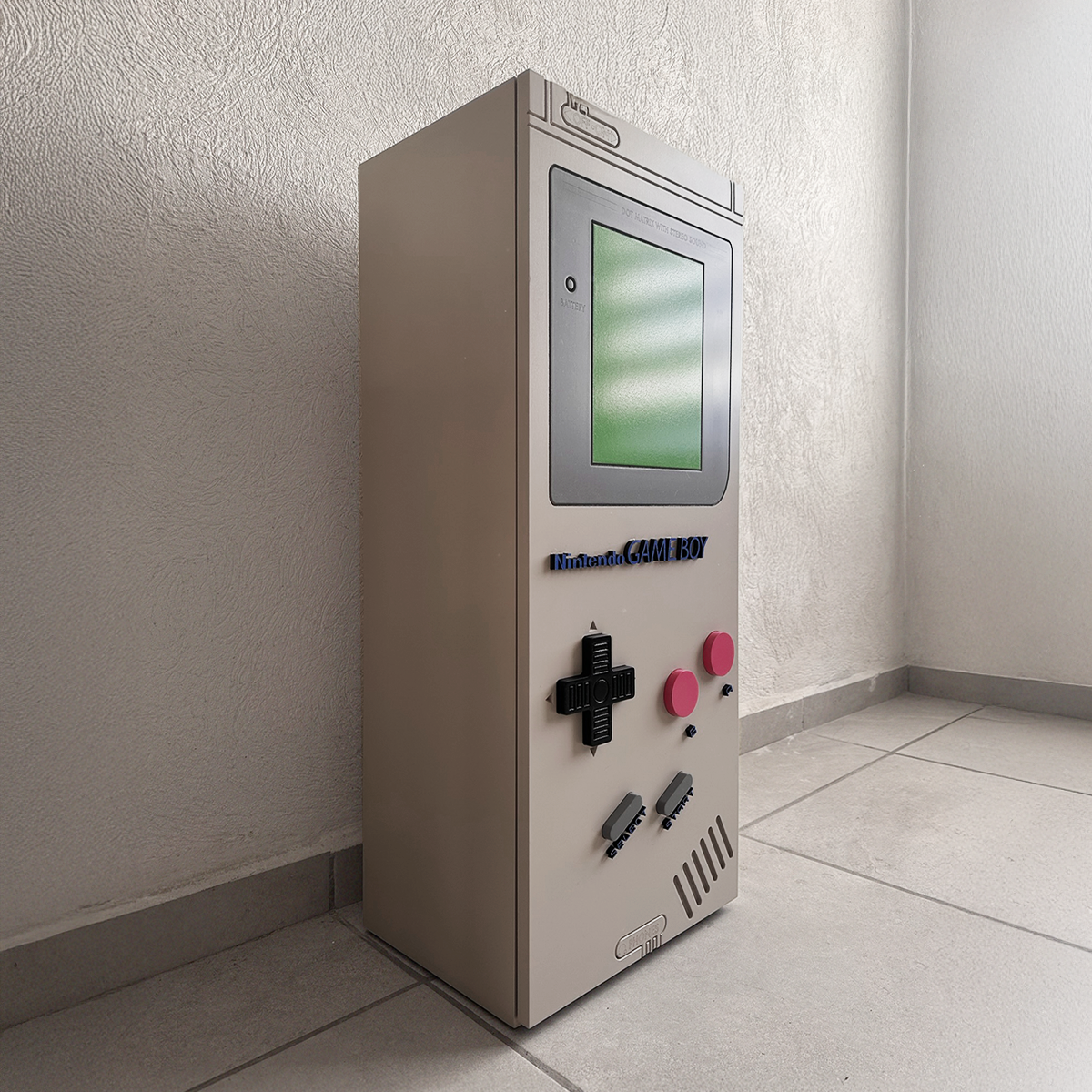 Gabinete Tipo Game Boy Lateral Derecha