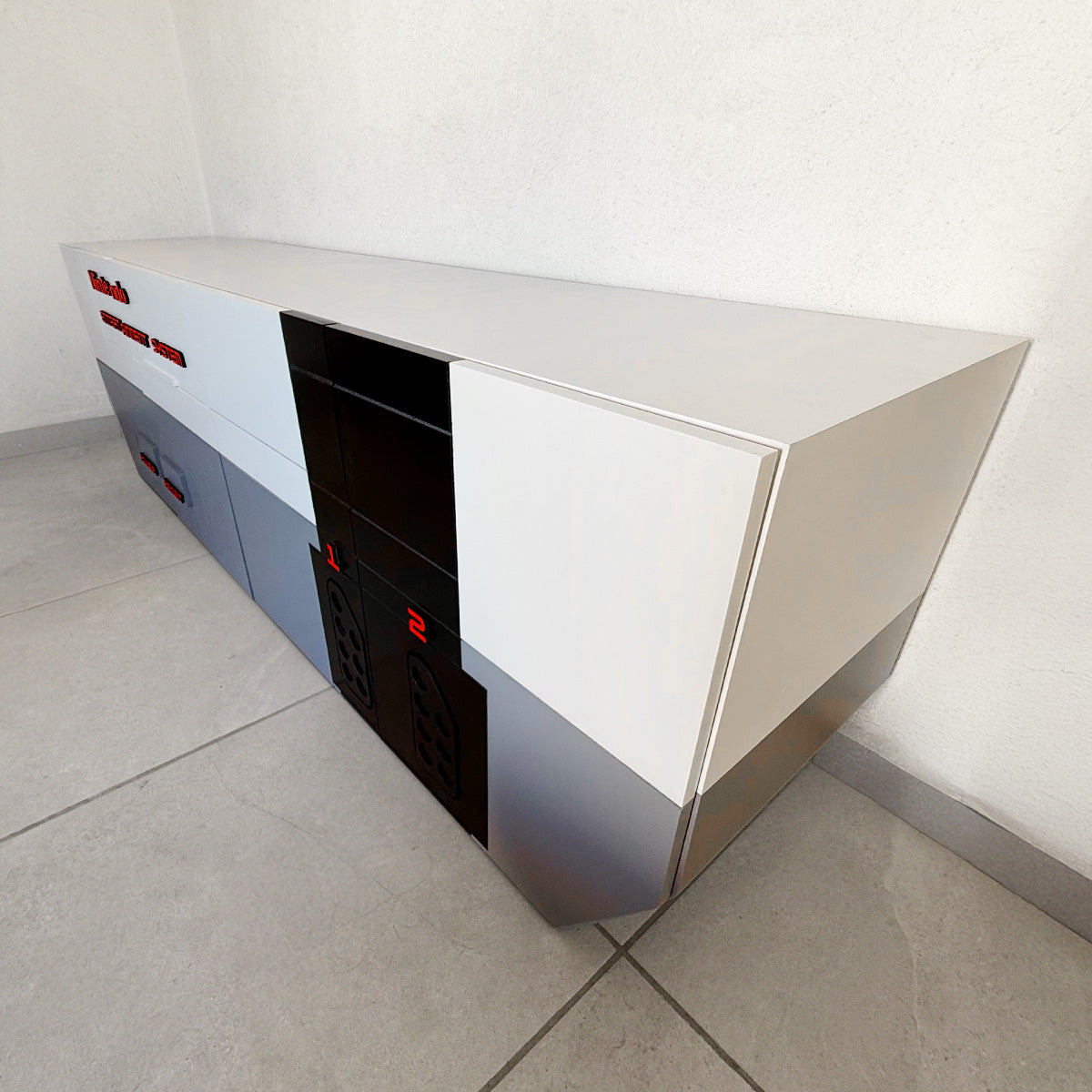 Mueble de TV Inspirado en Consola NES