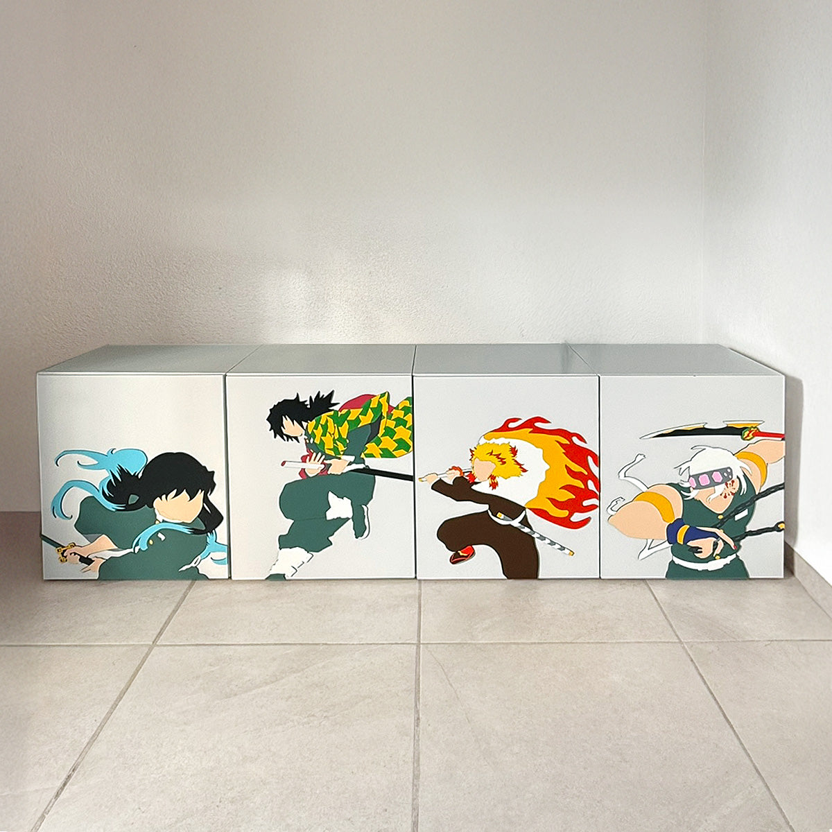 Mueble de TV inspirado en Demon Slayer