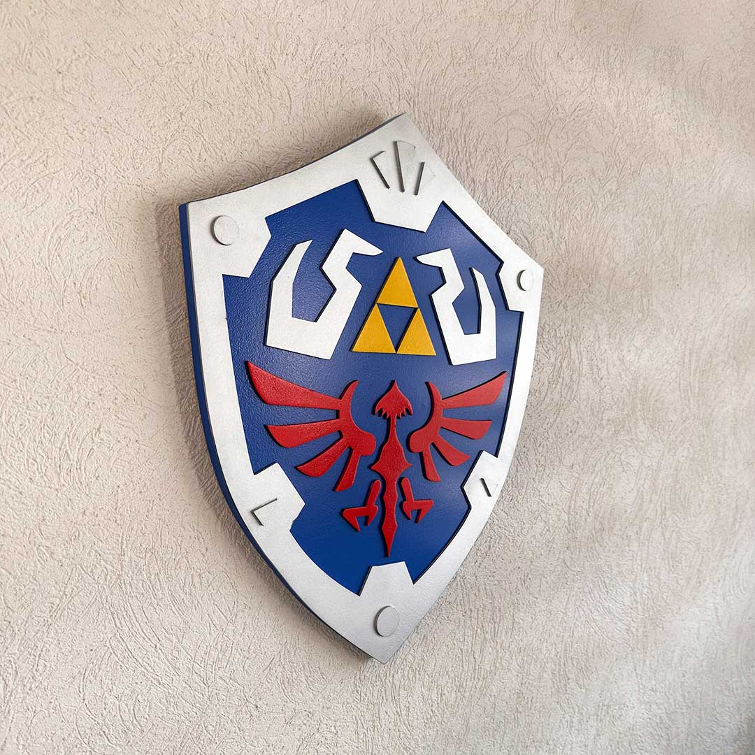Figura Decorativa para Pared Escudo Hylian de la Leyenda de Zelda