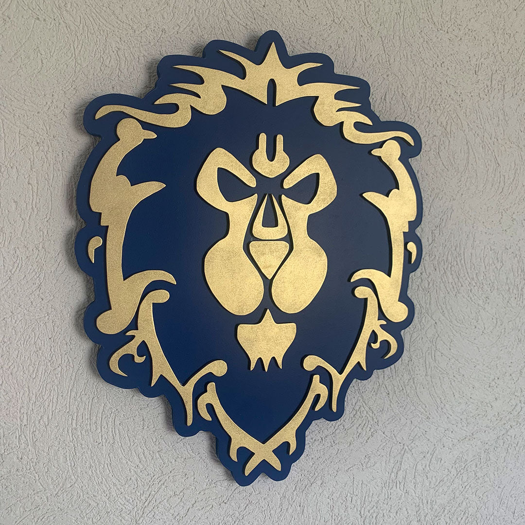 Figura Decorativa para Pared WoW Alianza