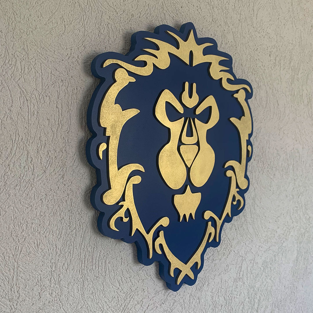 Figura Decorativa para Pared WoW Alianza
