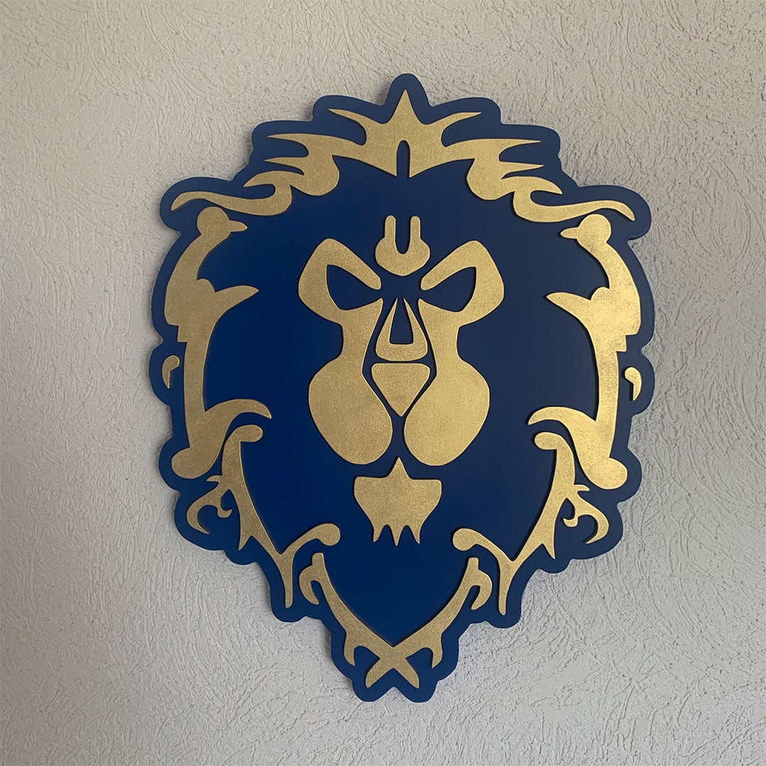 Figura Decorativa para Pared WoW Alianza