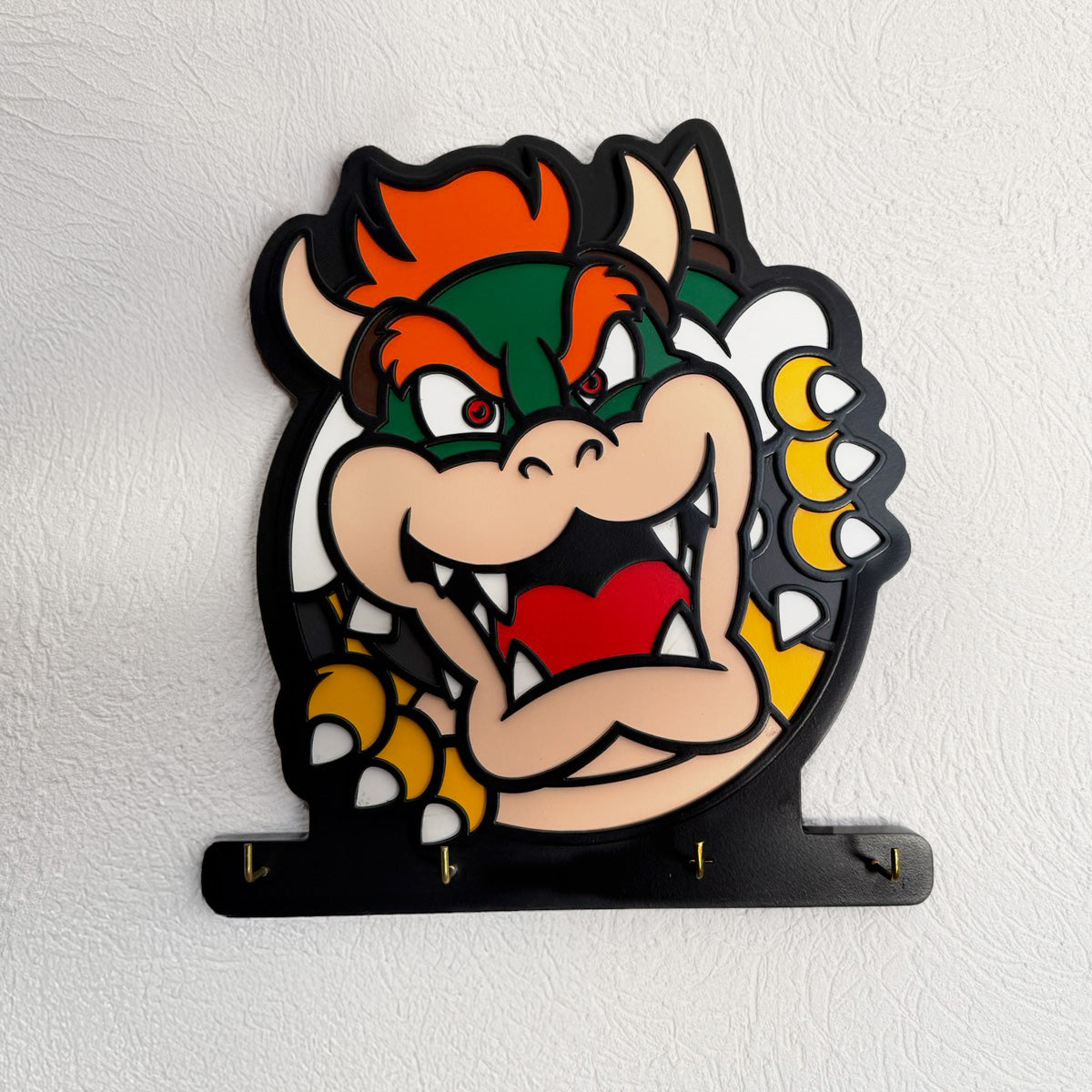 Portallaves de Pared Bowser