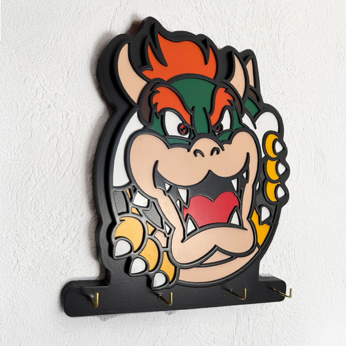 Portallaves de Pared Bowser