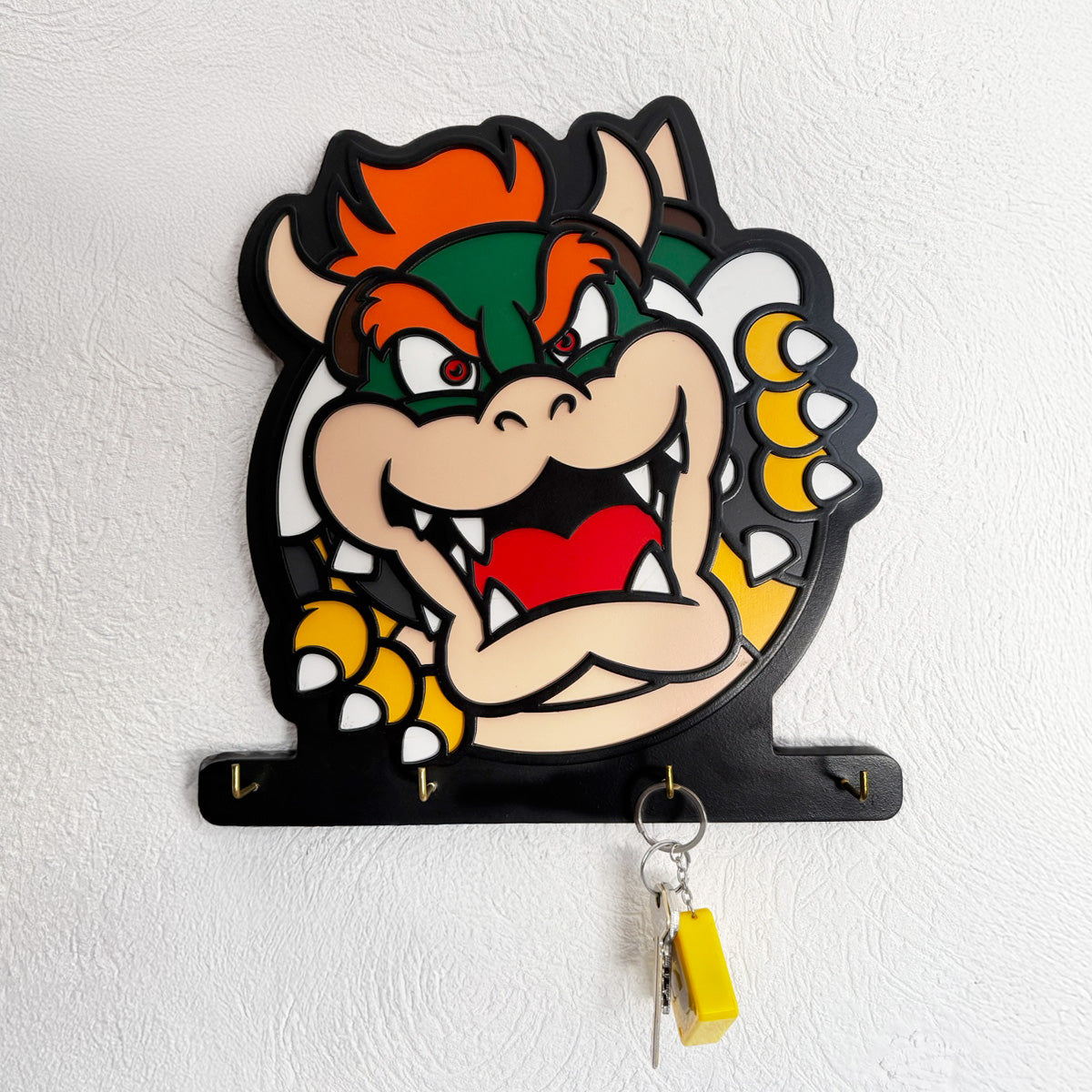 Portallaves de Pared Bowser