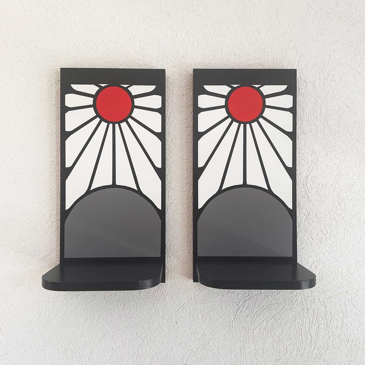 Repisa Flotante Pendiente Hanafuda de Tanjiro