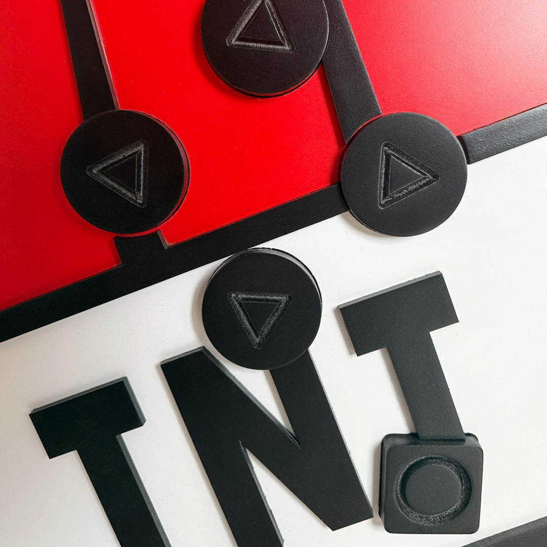 Repisas JoyCon Para TV Craft