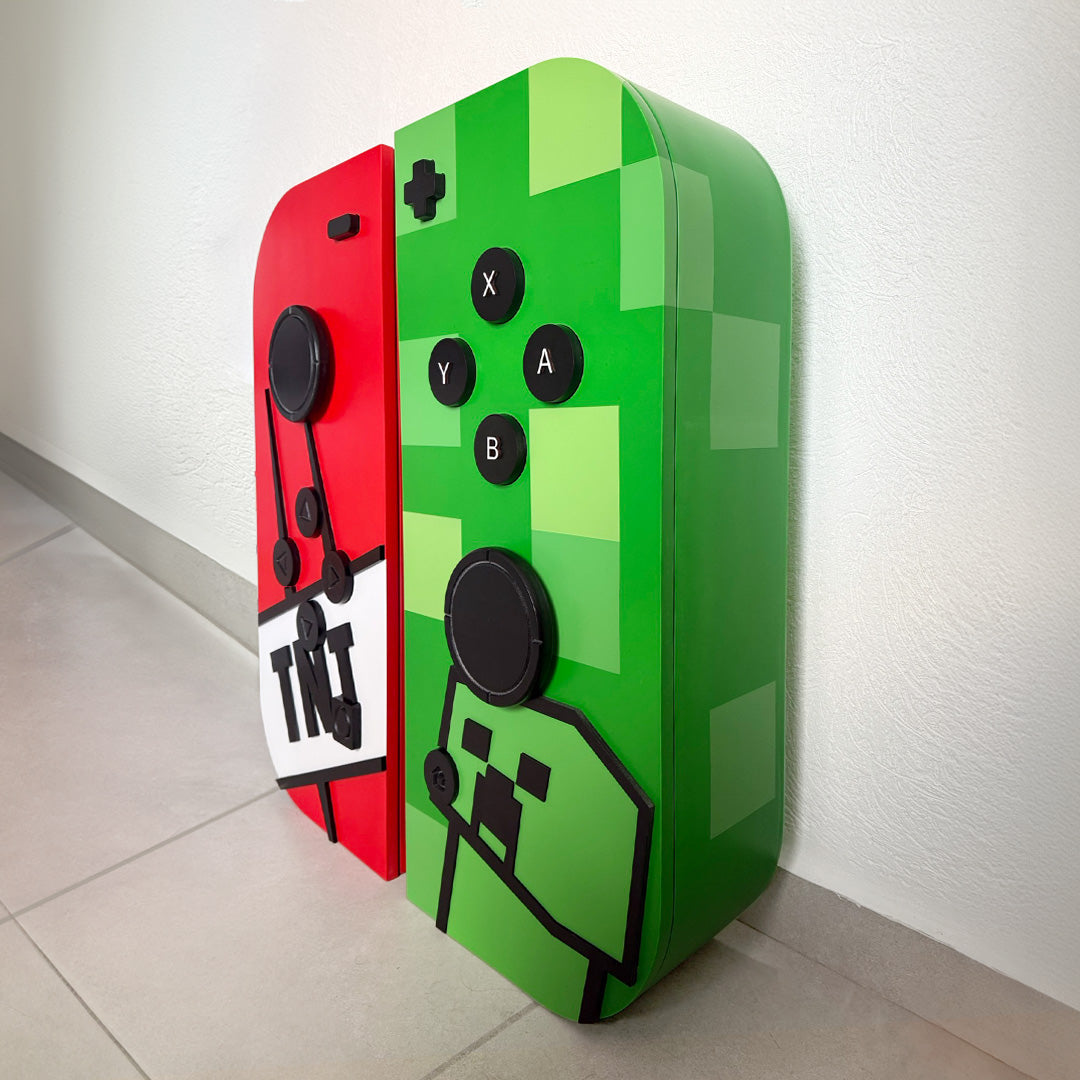 Repisas JoyCon Para TV Craft